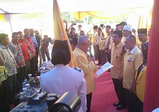 Sah, Ketua Golkar Pekanbaru di Nakhodai Sahril